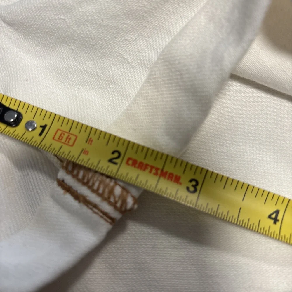 NWT Wild Fable Ivory High Rise‎ Rolled Cuff Shorts Size 4
